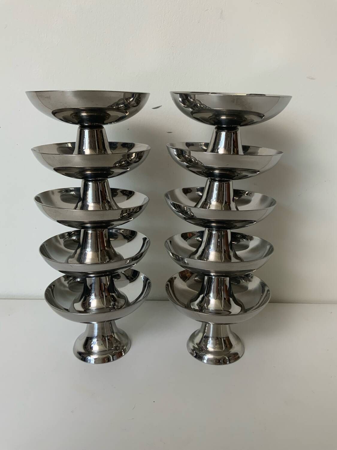 Vintage ice cream cups