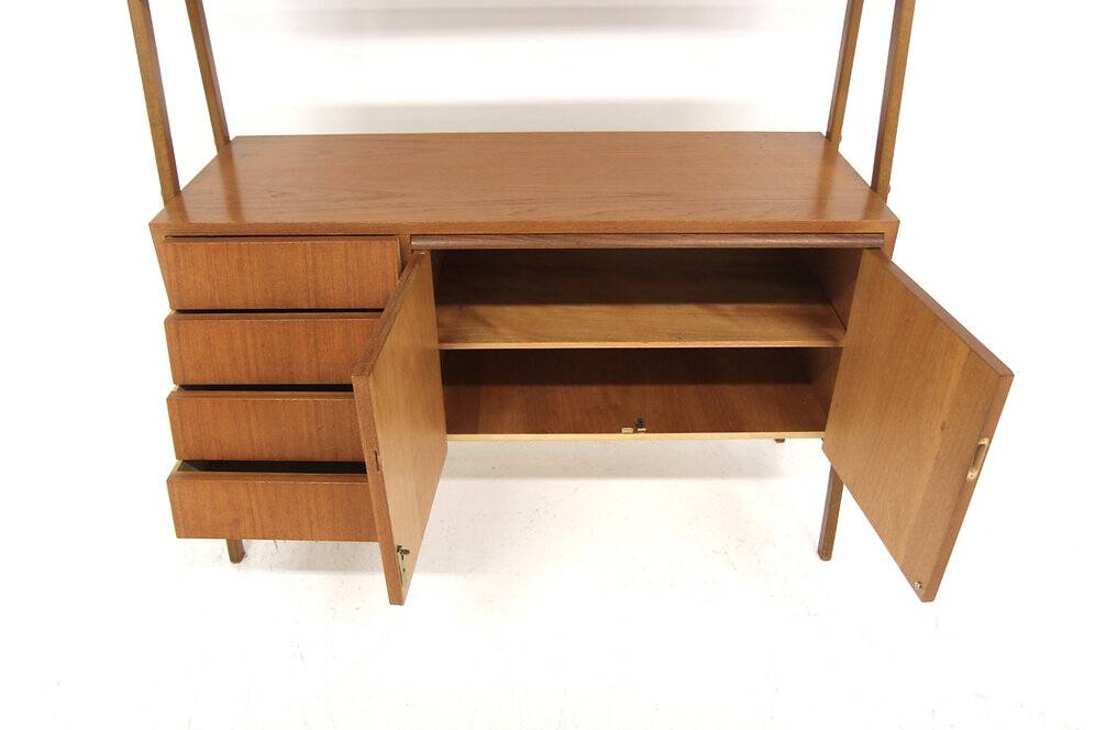 Secrétaire scandinave en teck, Suède, 1960