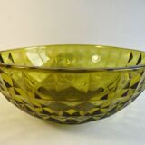 Khaki glass bowl