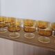 Amber Luminarc glasses/cups