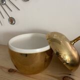 Vintage golden ice cube apple 70