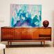Enfilade vintage, style art déco années 60