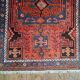 Handmade Persian Hamadan rug 185x130cm