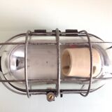 Industrial style porthole wall light, 50s-60s
