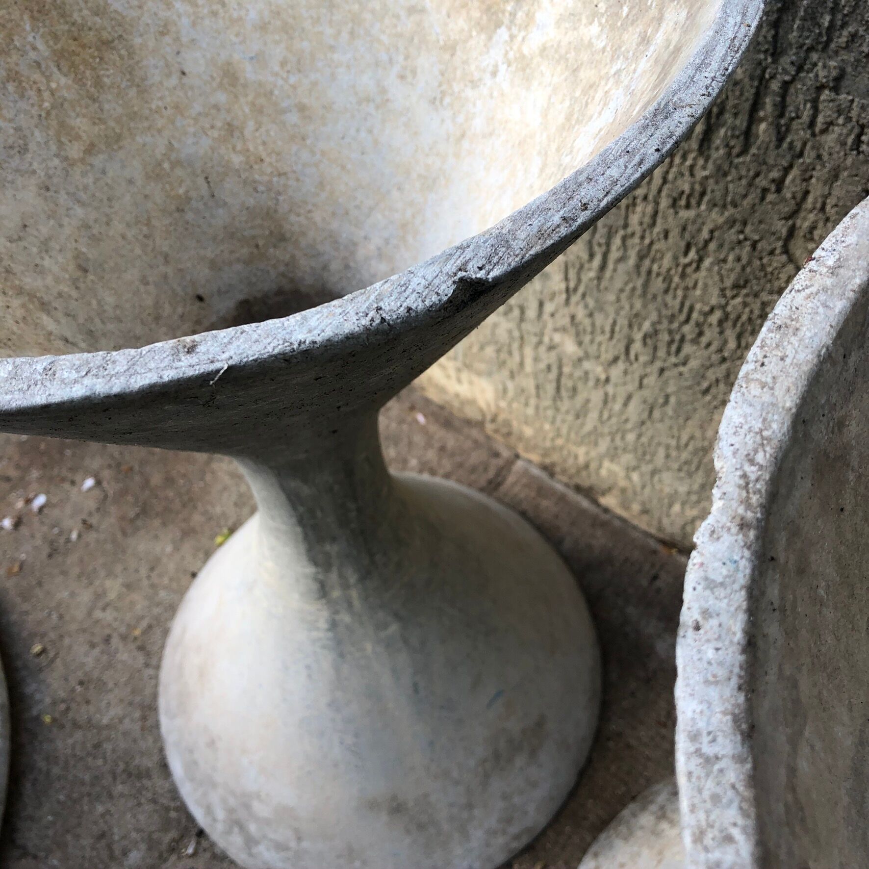 Pair of demonic gardeners by Anton Bee & Willy Guhl 1969