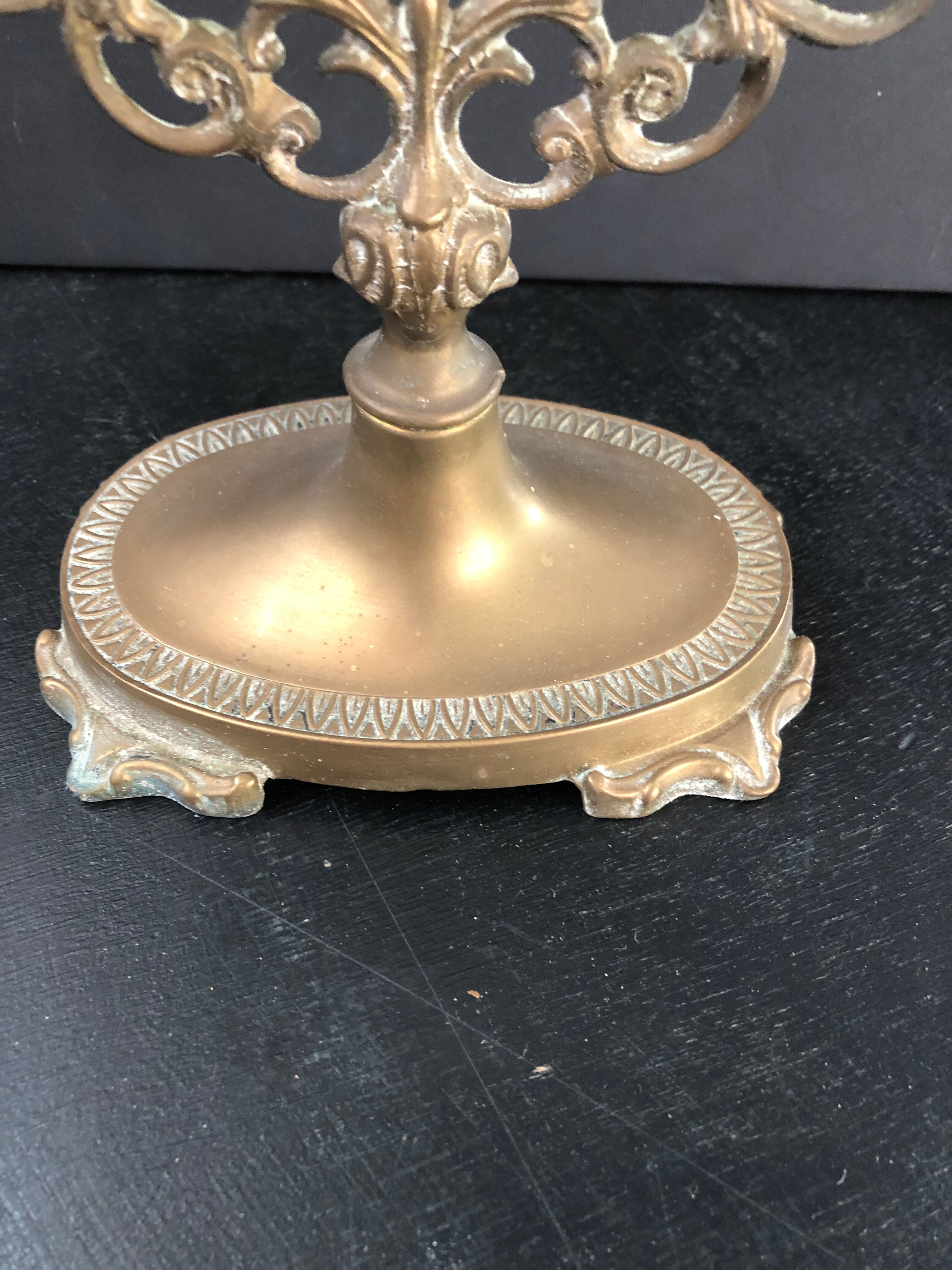 Swivel bronze mirror