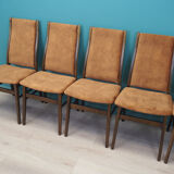 Ensemble de six chaises en hêtre, design danois, années 60, production: Danemark