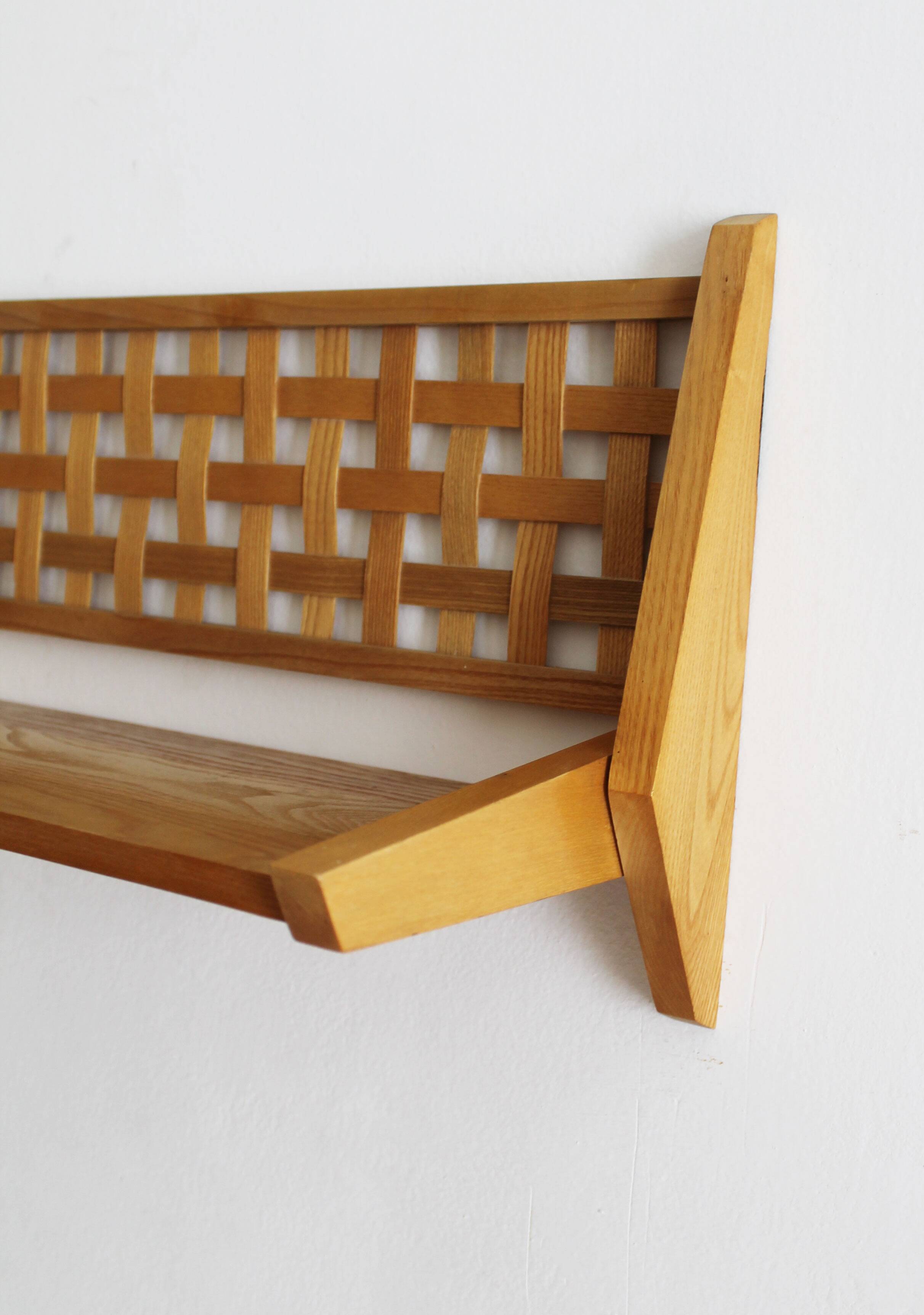 Pair of 1960's Wall Bookshelf