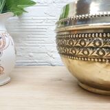Golden brass pot cover