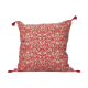 Etnik cushion cover beige / atomic red - 50 x 50