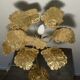 Palm lamp, brass heron 1960