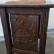 Vintage oak stools made in Worpswede Germany