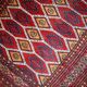 Vintage carpet Uzbek Bukhara handmade 100cm x 152cm 1960s, 1C726