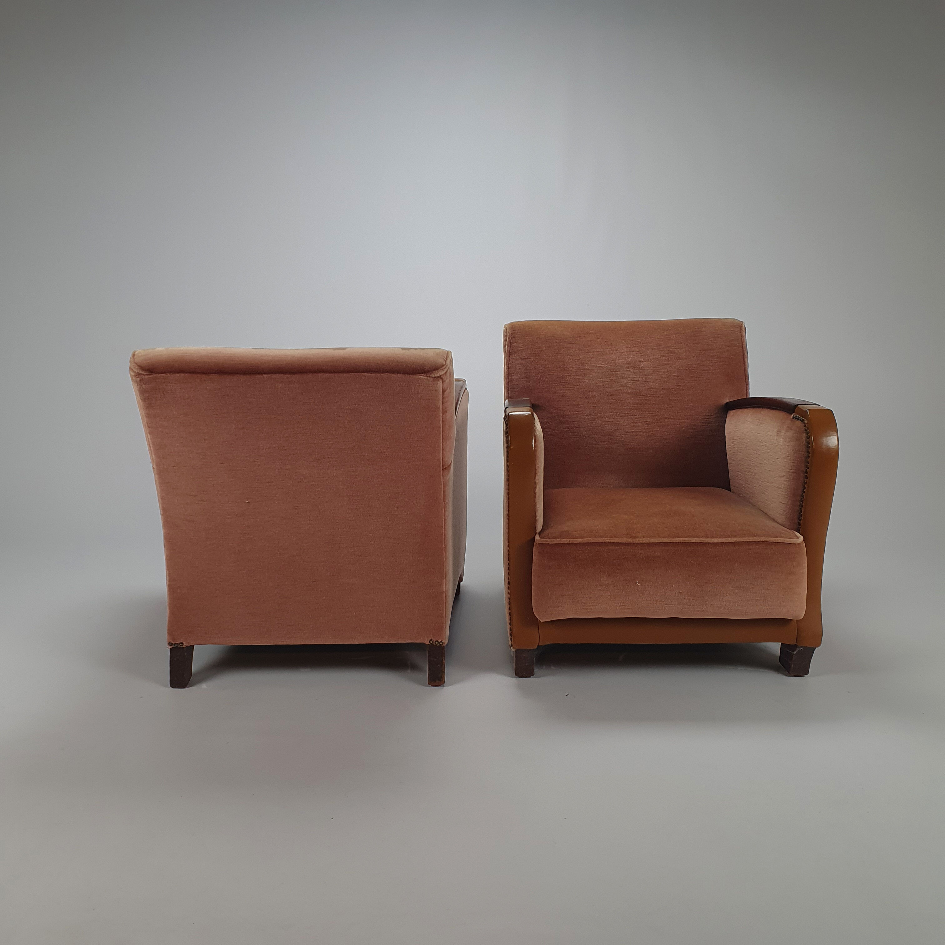 Ensemble de 2 fauteuils Art déco Français, années 1920