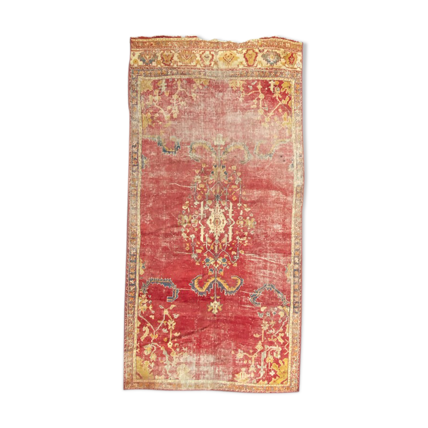 Turkish Smyrne Oushak carpet 236x466 cm