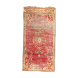 Tapis ancien Smyrne turc 236x466 cm
