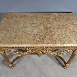 Console Table in Golden Wood, Louis XVI style – 2nd part 19th century