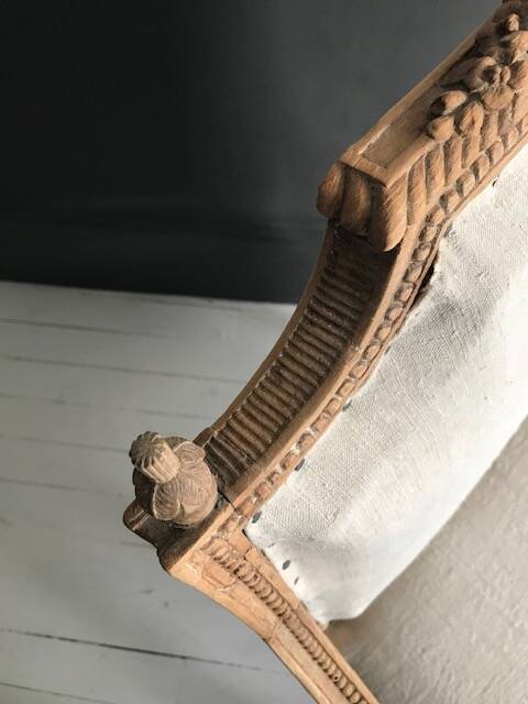 Fauteuil d'époque Louis XVI XVIIIe