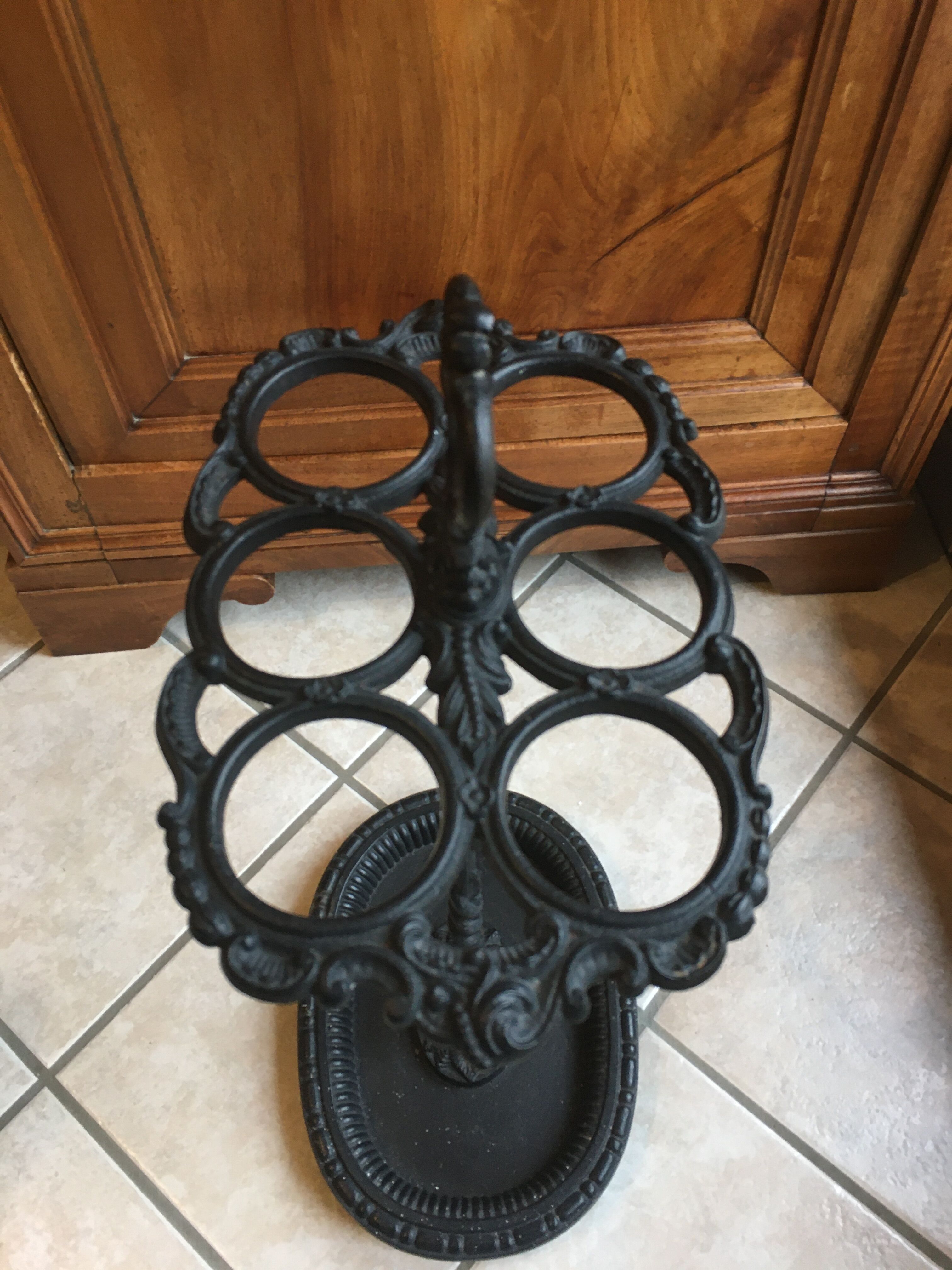 Old umbrella holder