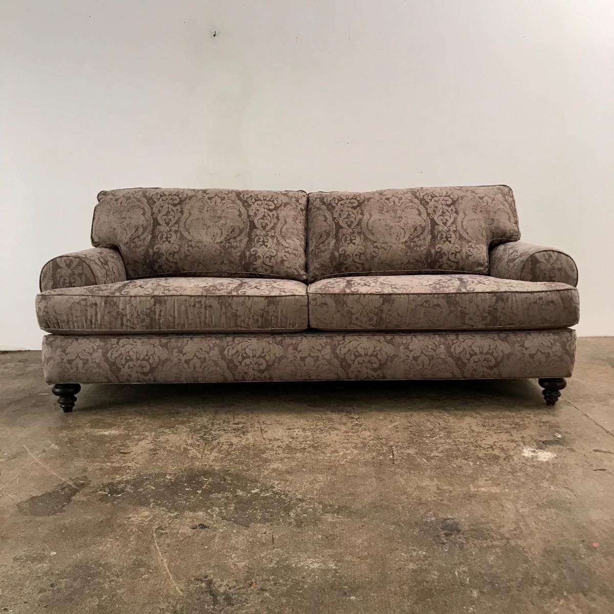 Large and deep sofa