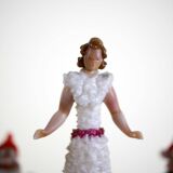 Vintage Glass Figurine Set, Jaroslav Brychta, 1930s–1940s