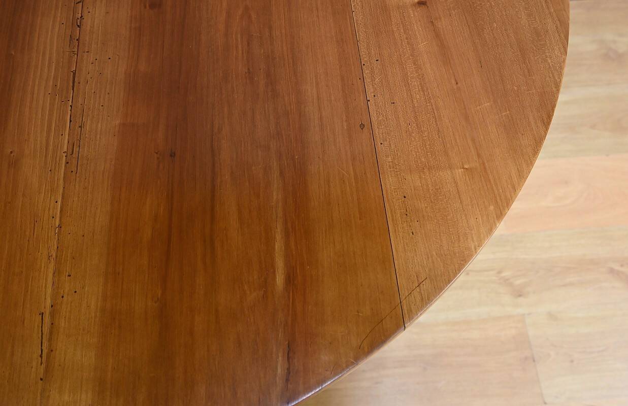 Cherrywood Extending Table, Louis-Philippe Style – 1900