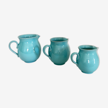 Set of 3 sky pitchers