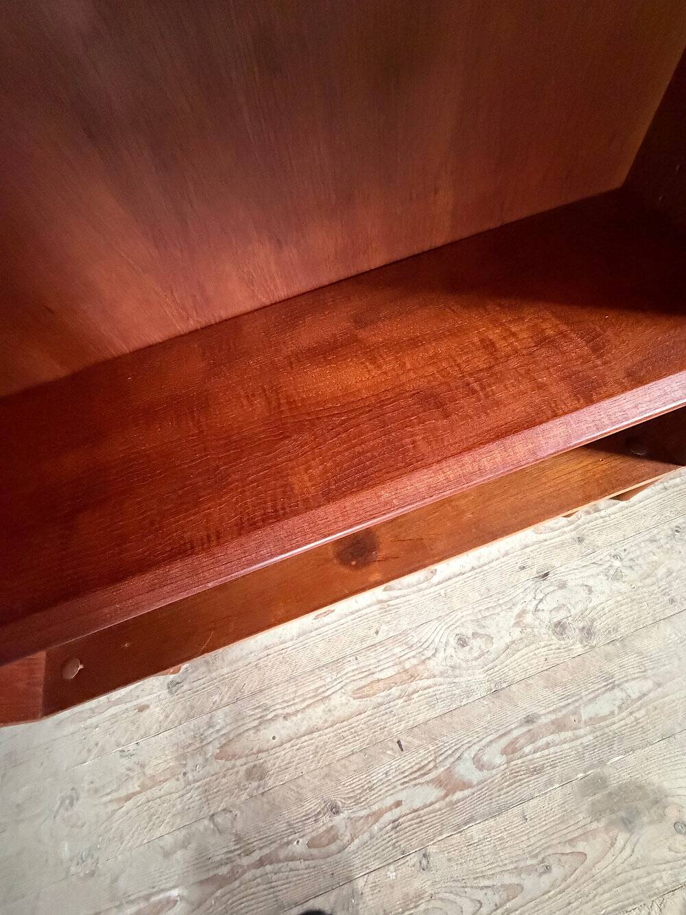 Vintage Scandinavian teak library by Borge Mogensen