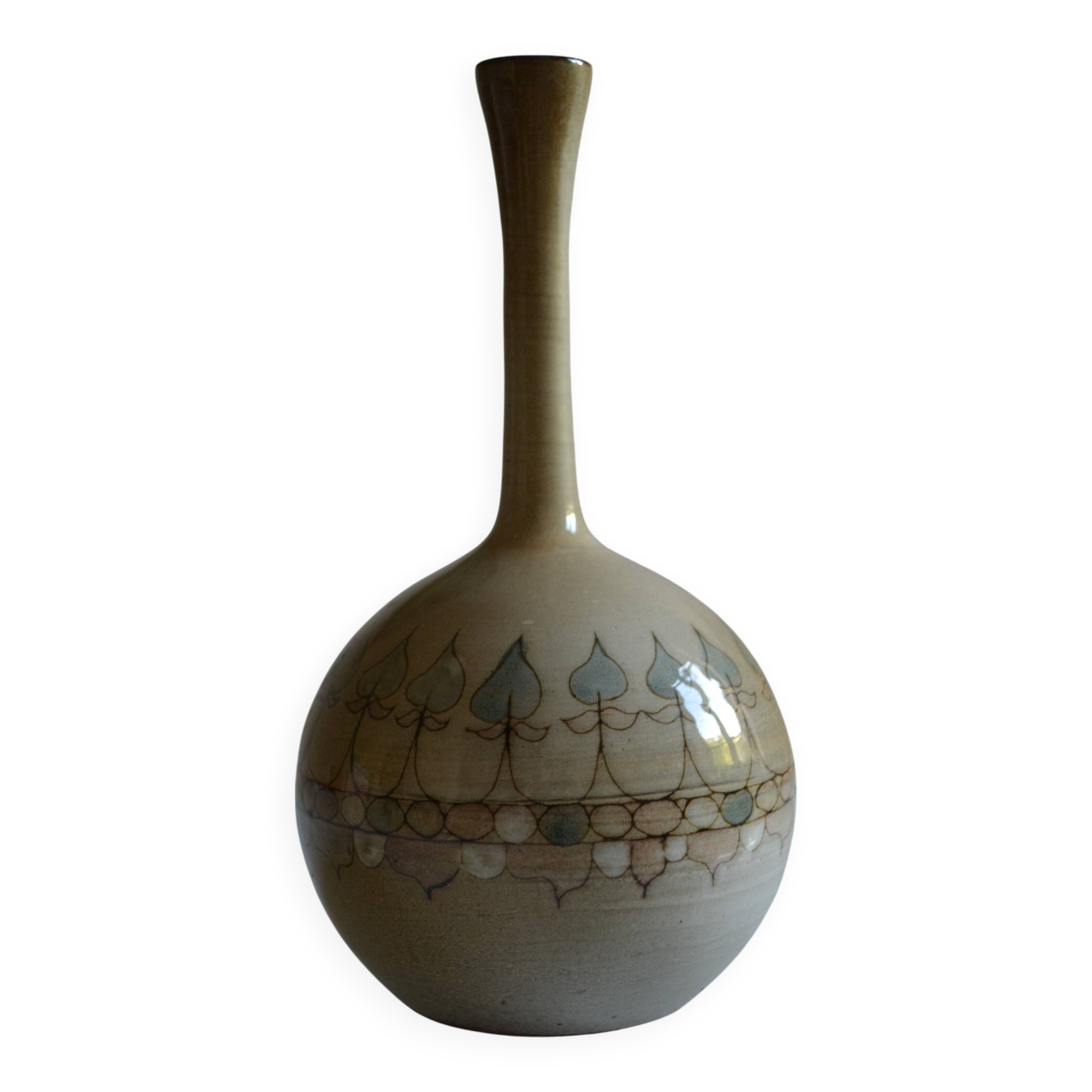 vintage ceramic vase from the 70s 1970