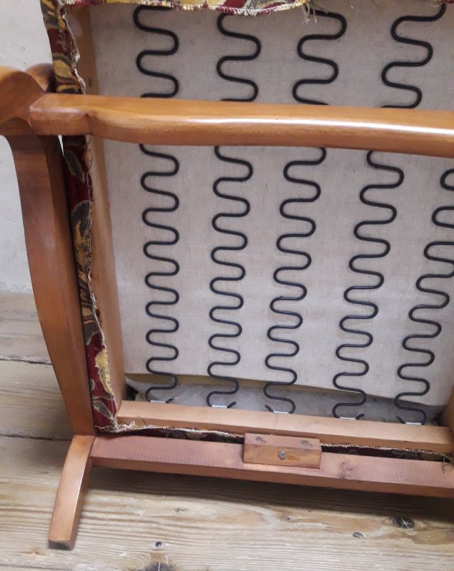 Pair of vintage 1950 armchairs