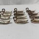 set de 12 porte-noms ou porte-menus de table en forme de canard / cygne - Vintage
