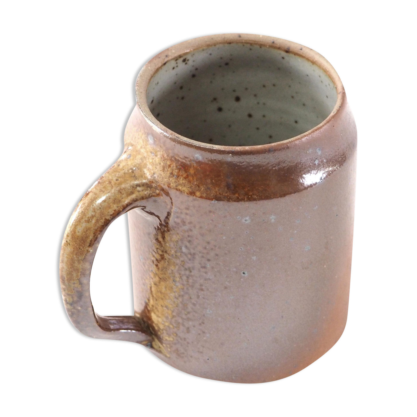 Old stoneware cup