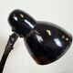Industrial Black Enamel Bauhaus Desk Lamp, 1930s