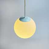 Lampe Bol suspendue du milieu du siècle par Glashutte Limburg, années 1970