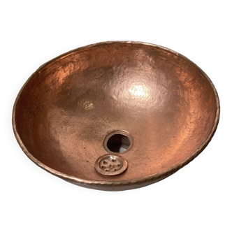 Countertop copper washbasin