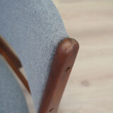 Set of five rosewood chairs, Danish design, 70s, made by Henning Kjaernulf