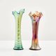Ensemble de deux vases en verre