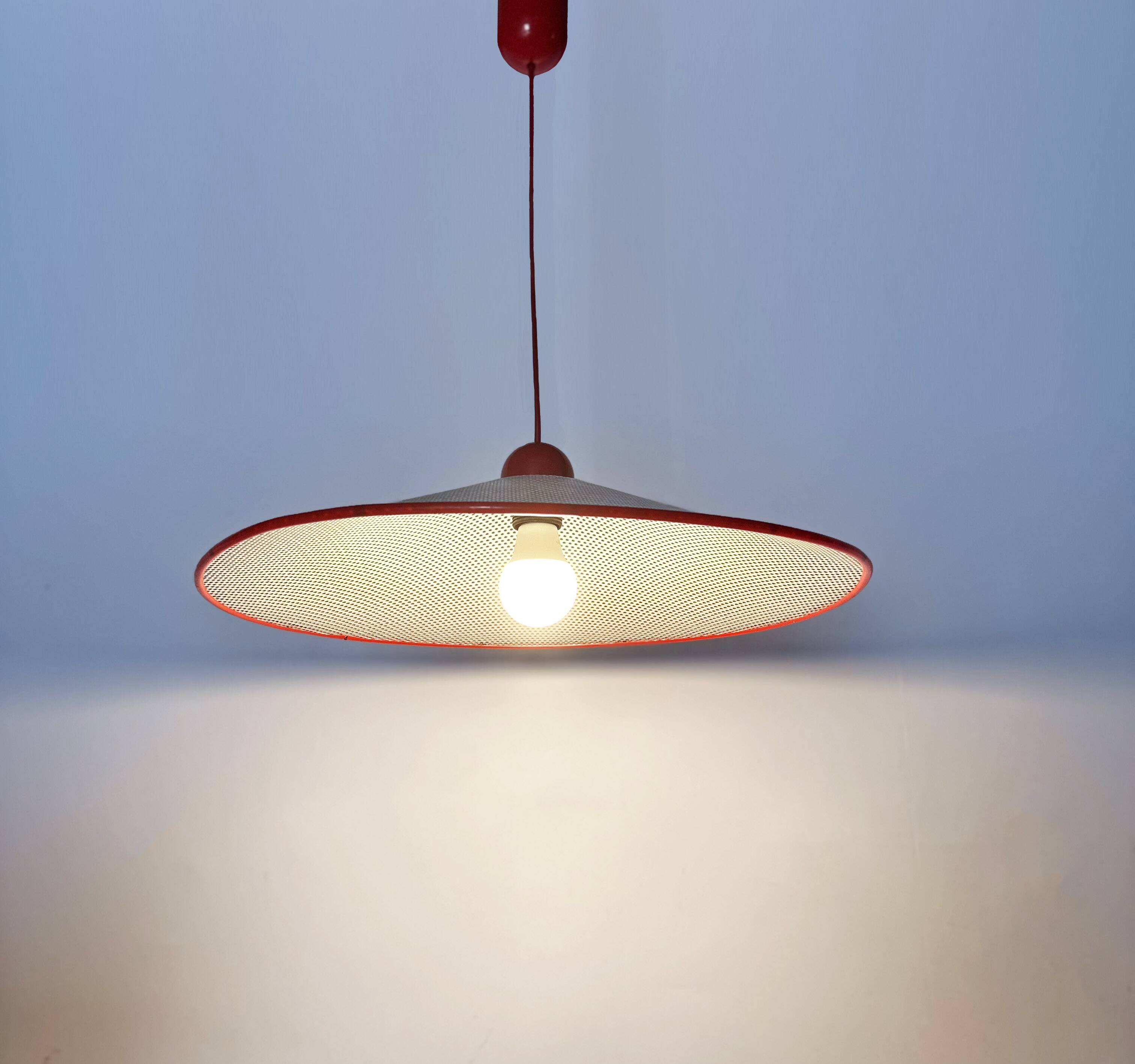 Vintage 80s Italian pendant lamp