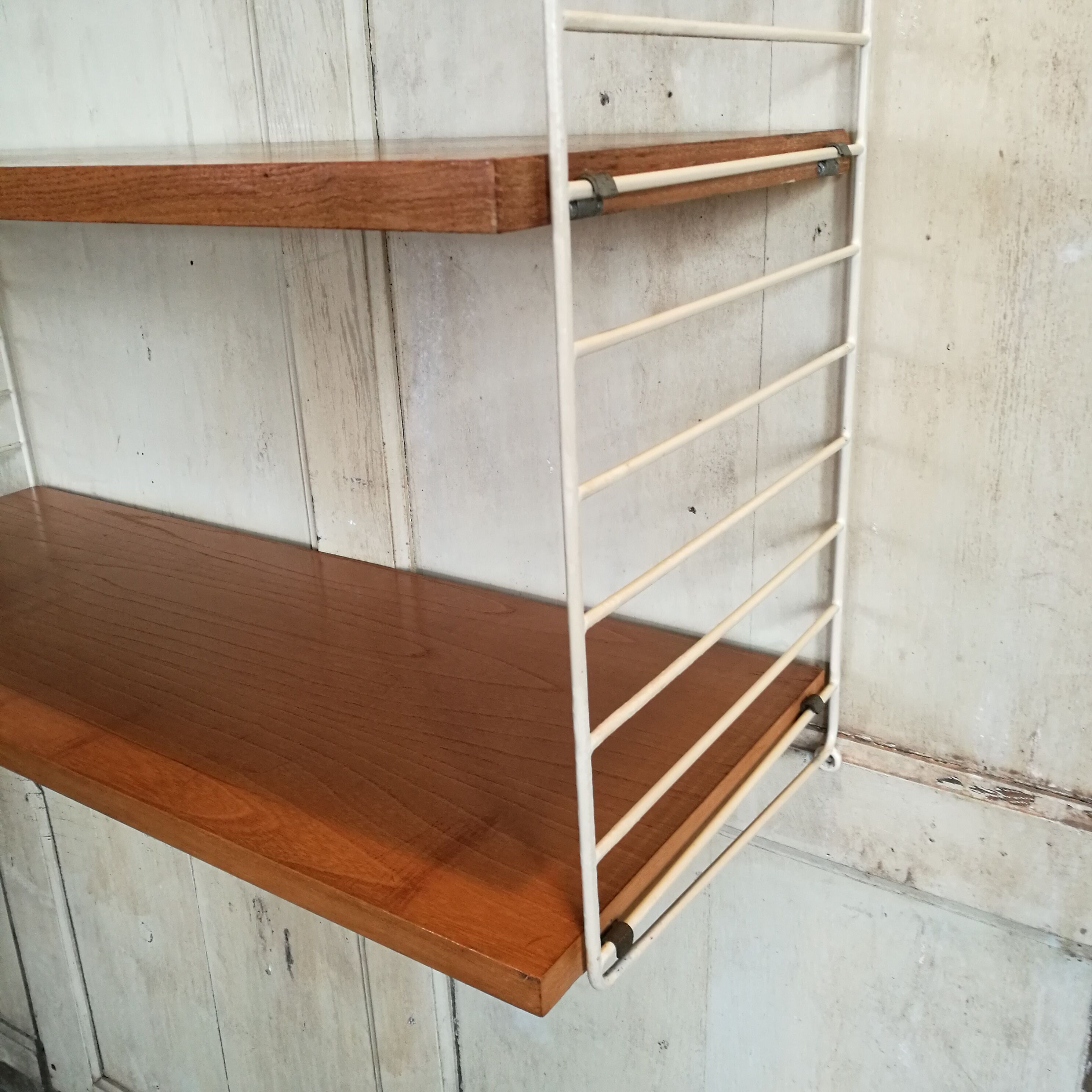 White vintage String shelf