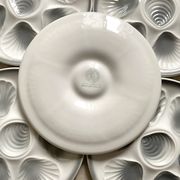 14 assiettes à huîtres Moulin des loups