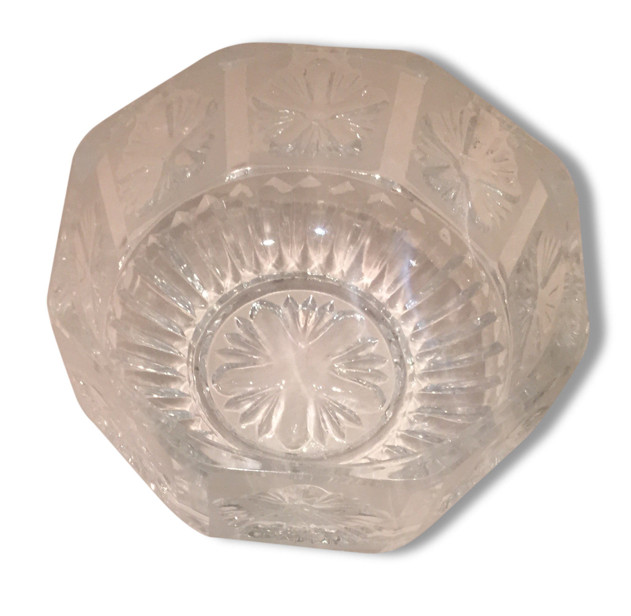 Saladier en cristal