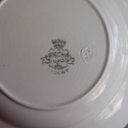 Set of 6 Longwy plates model Rouen
