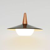 Glass lamp, Denmark 1970s