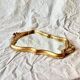 Vintage Gold Leaf Resin Wall Mirror
