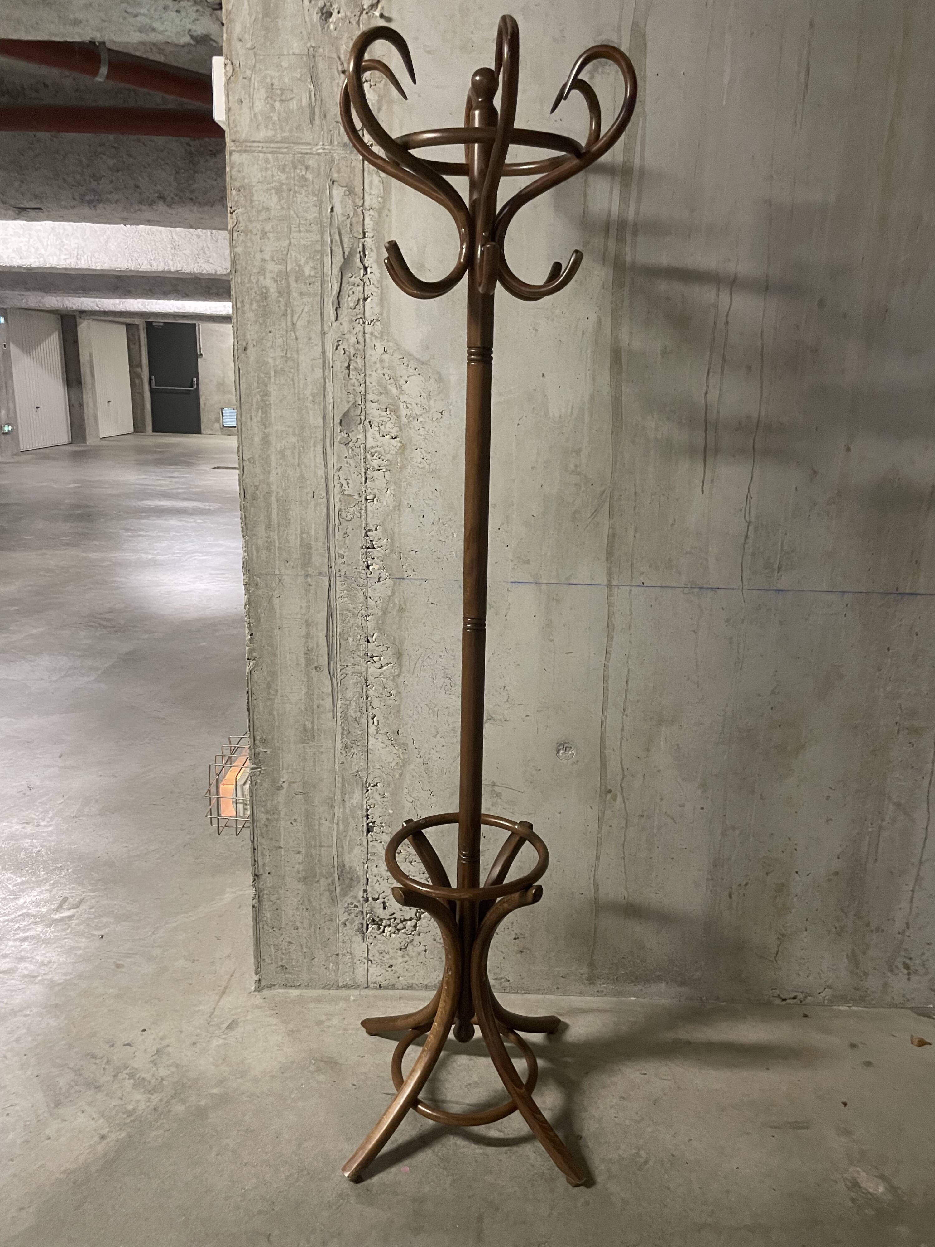 Portemanteau perroquet années 60