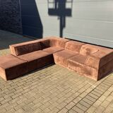 Cor trio Modular sofa Teddy chocolate brown, original fabric