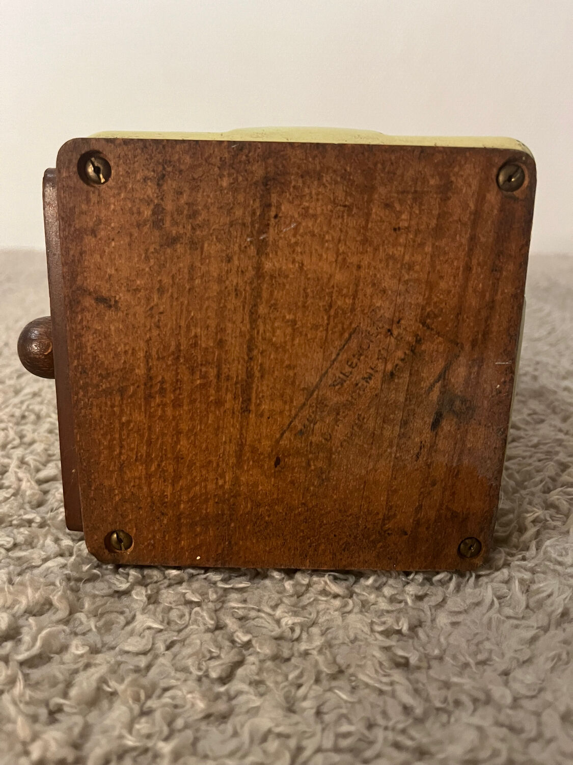 Peugeot wood metal coffee grinder