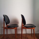Set of 2 Baumann Pegase model chairs