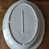 Grand plat en faïence