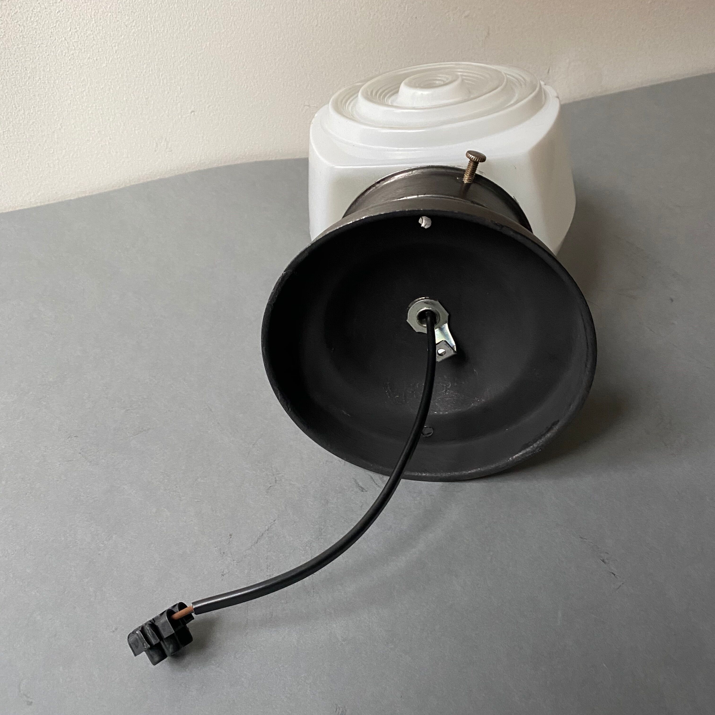 Glass sconce